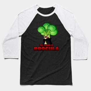 Horror of Brocula Baseball T-Shirt